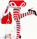 Pantys Rayadas, para resaltar en tus fiestas , Navidad, Cosplay,Halloween