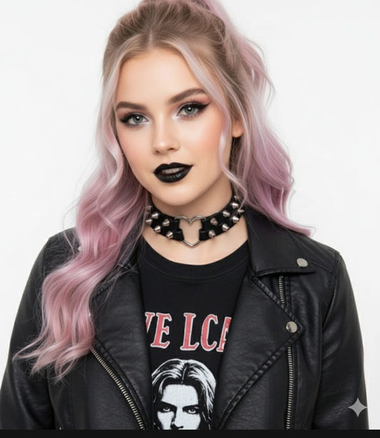 Chokers variados diseños ajustables, punk, gotico, gargantilla, collar