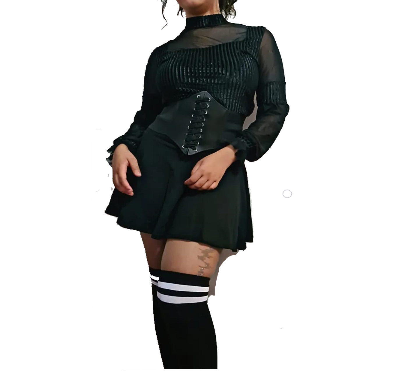 Falda Lisa Negra, completa tu estilo dark, punk, kawaii, estilo juvenil