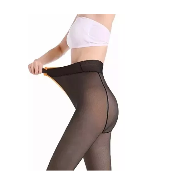 Pantys Efecto Piel, Beige y Blanca todas con chiporro ideal para otoño y el invierno, tus piernas estarán abrigadas y protegidas del frio