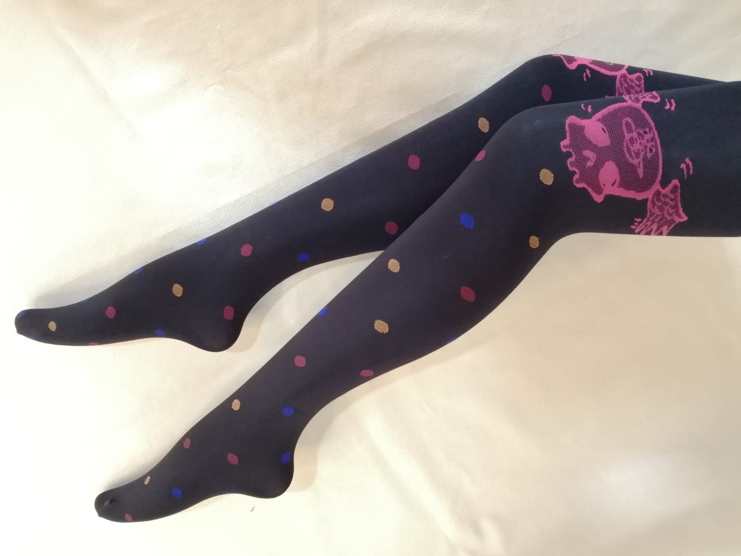 Pantys Negras y Colores variados Diseños.