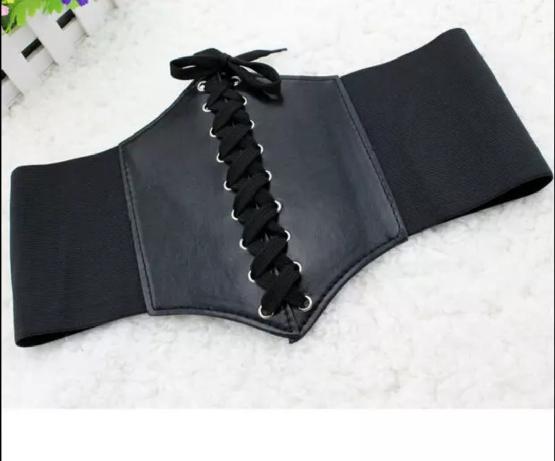 COMBO fada Negra Lisa,Guantes,corset cinturilla y una Calceta Bucanera; Elige tu Outfit