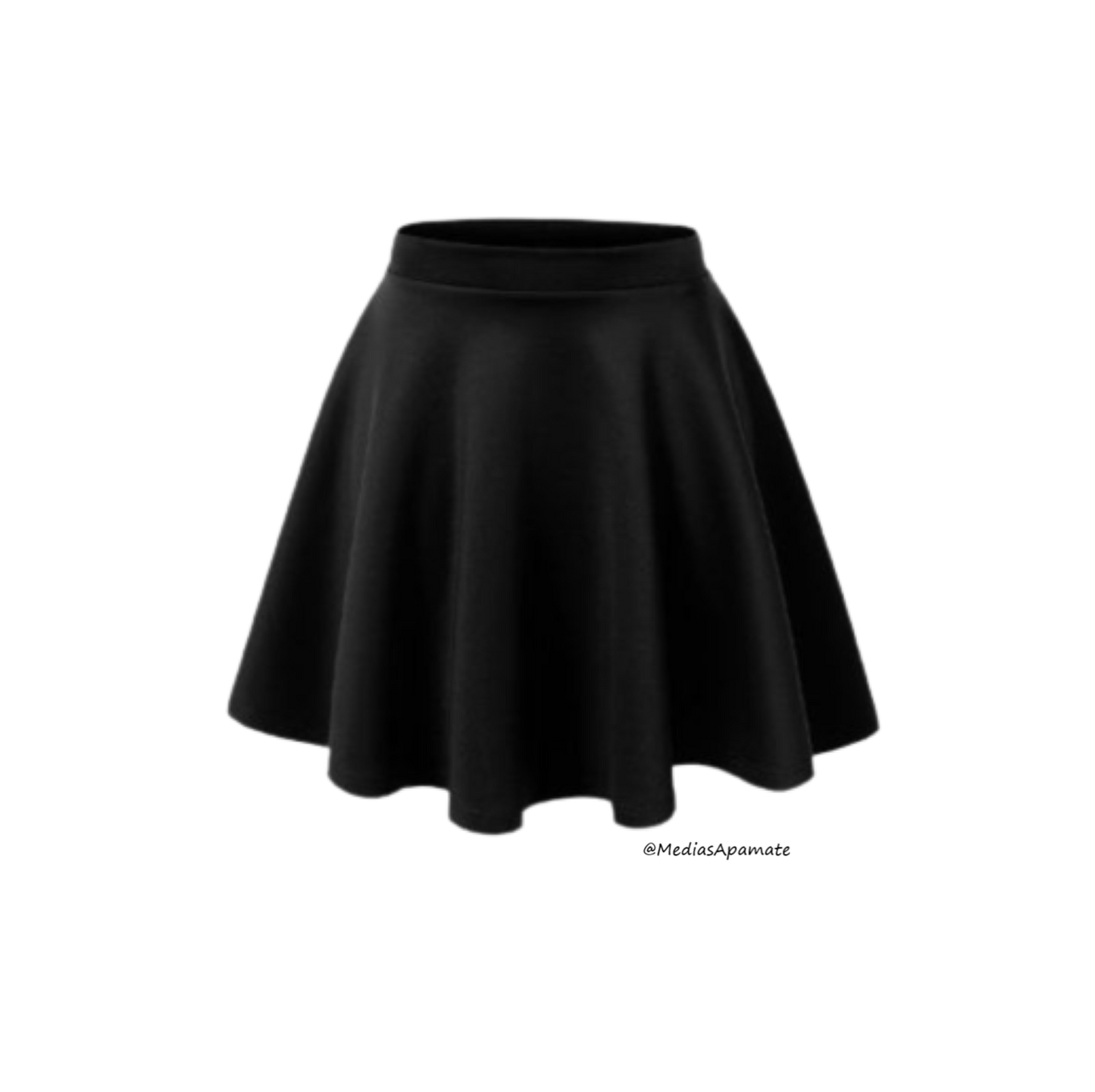 Falda Lisa Negra, completa tu estilo dark, punk, kawaii, estilo juvenil