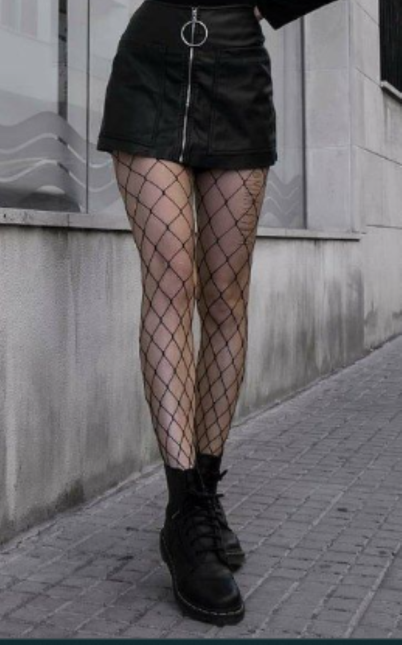 Pantys de Red Variedad de Diseños para los Diferentes Estilo, Rock, Punk, Dark, Gotico, Otaku, kawaii