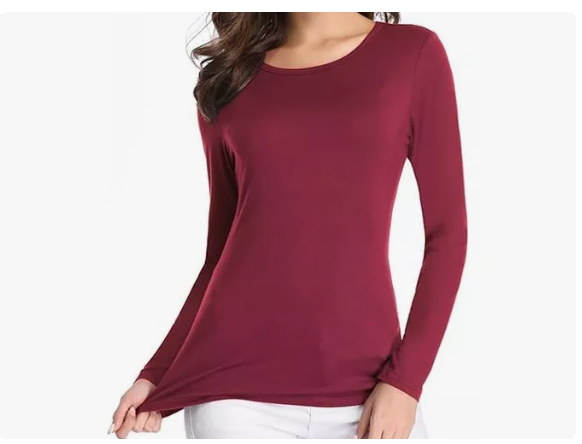 Polera de Polar Mujer Primera capa para mantener el calor corporal