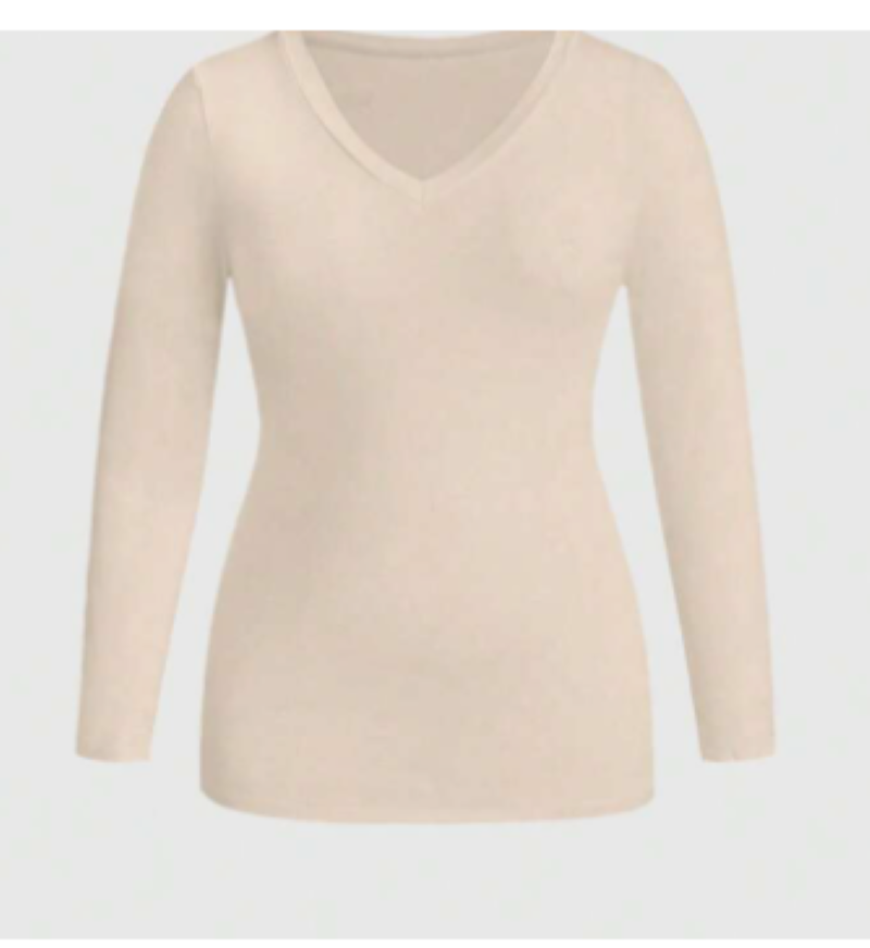 Polera de Polar Mujer Primera capa para mantener el calor corporal