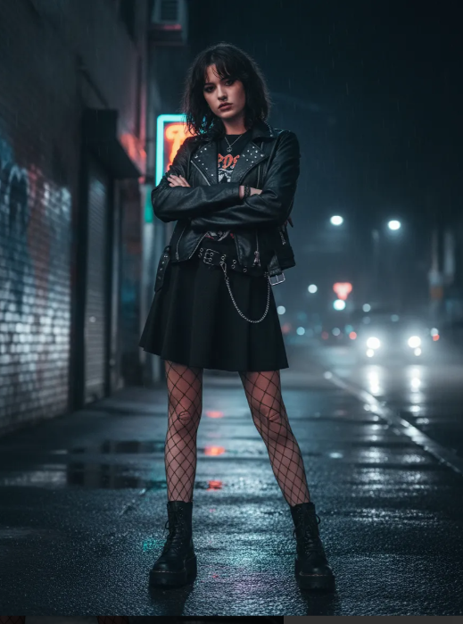 Falda Lisa Negra, completa tu estilo dark, punk, kawaii, estilo juvenil