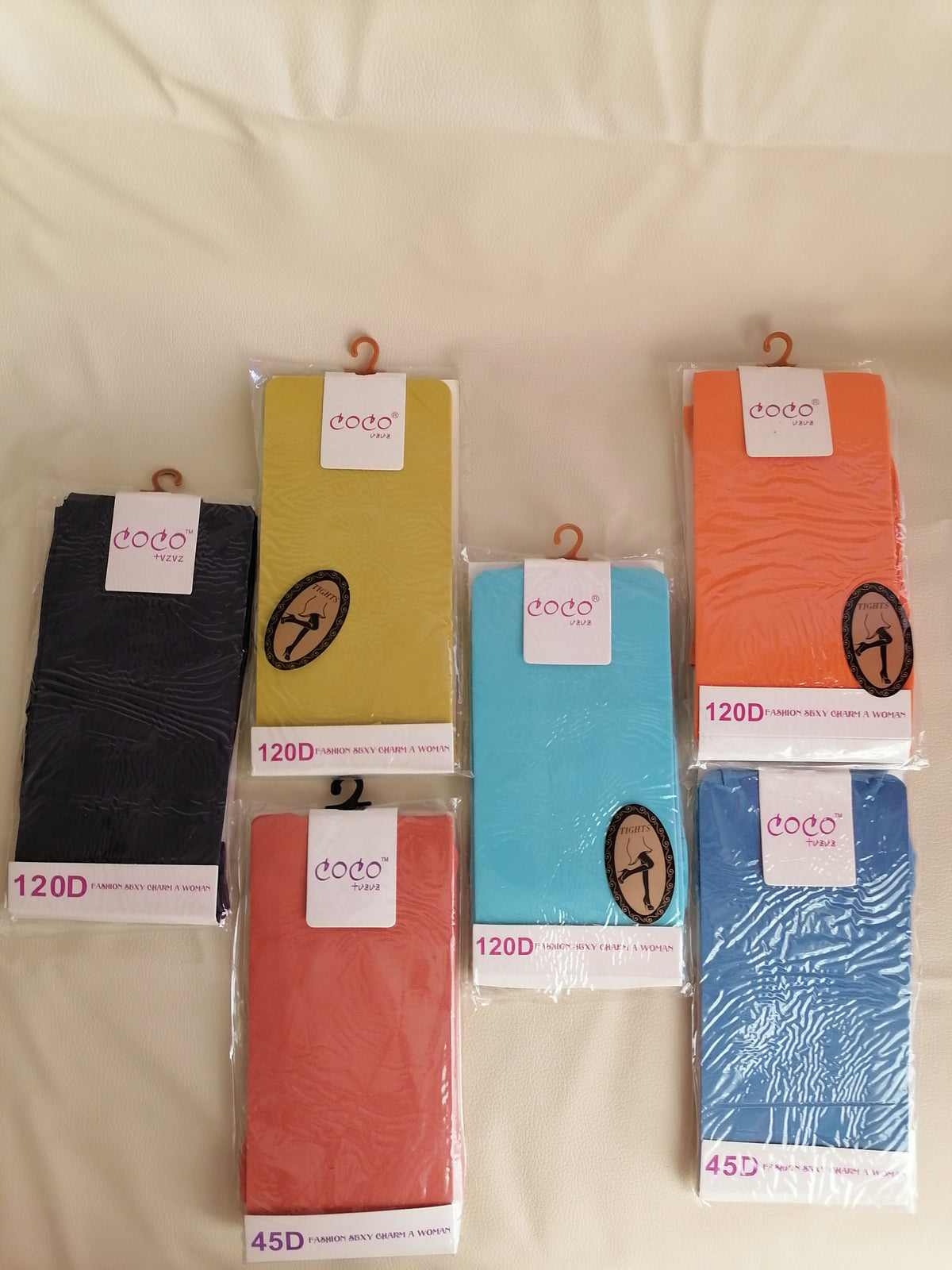 Pack de Dos Pantimedias Semitransparentes Variados Colores