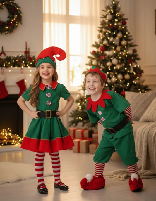 Pantys Navideñas para Niños y Niñas edad de 4 a 8 años