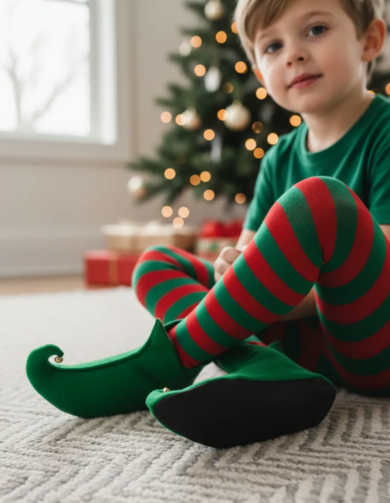 Pantys Navideñas para Niños y Niñas edad de 4 a 8 años