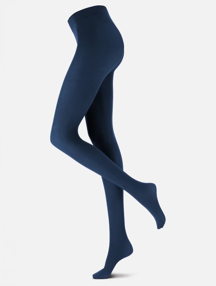 Faldas  Plisadas Escolar Estilo Coreano Gris y Azul Oscuro + Pantys Media de Obsequio