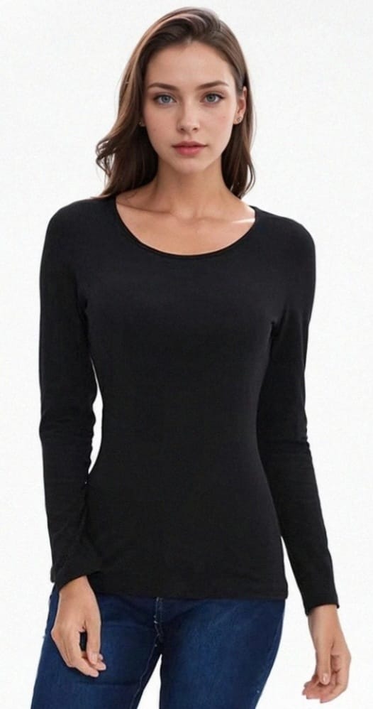 Polera de Polar Mujer Primera capa para mantener el calor corporal