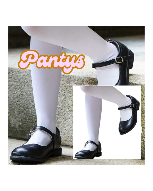 Pack dos Pantys Blanca para Niñas