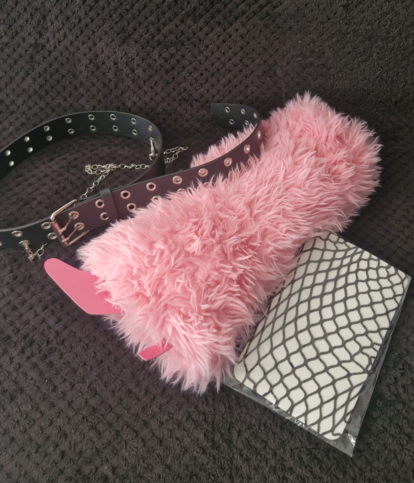 POLAINAS PELUDAS ESTILOS YK2 GÓTICO Y KAWAII