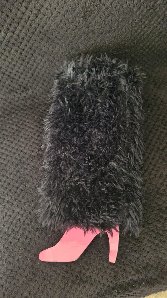 POLAINAS PELUDAS ESTILOS YK2 GÓTICO Y KAWAII