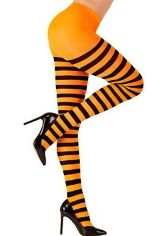 Pantys Rayadas, para resaltar en tus fiestas Halloween, Navidad, Cosplay